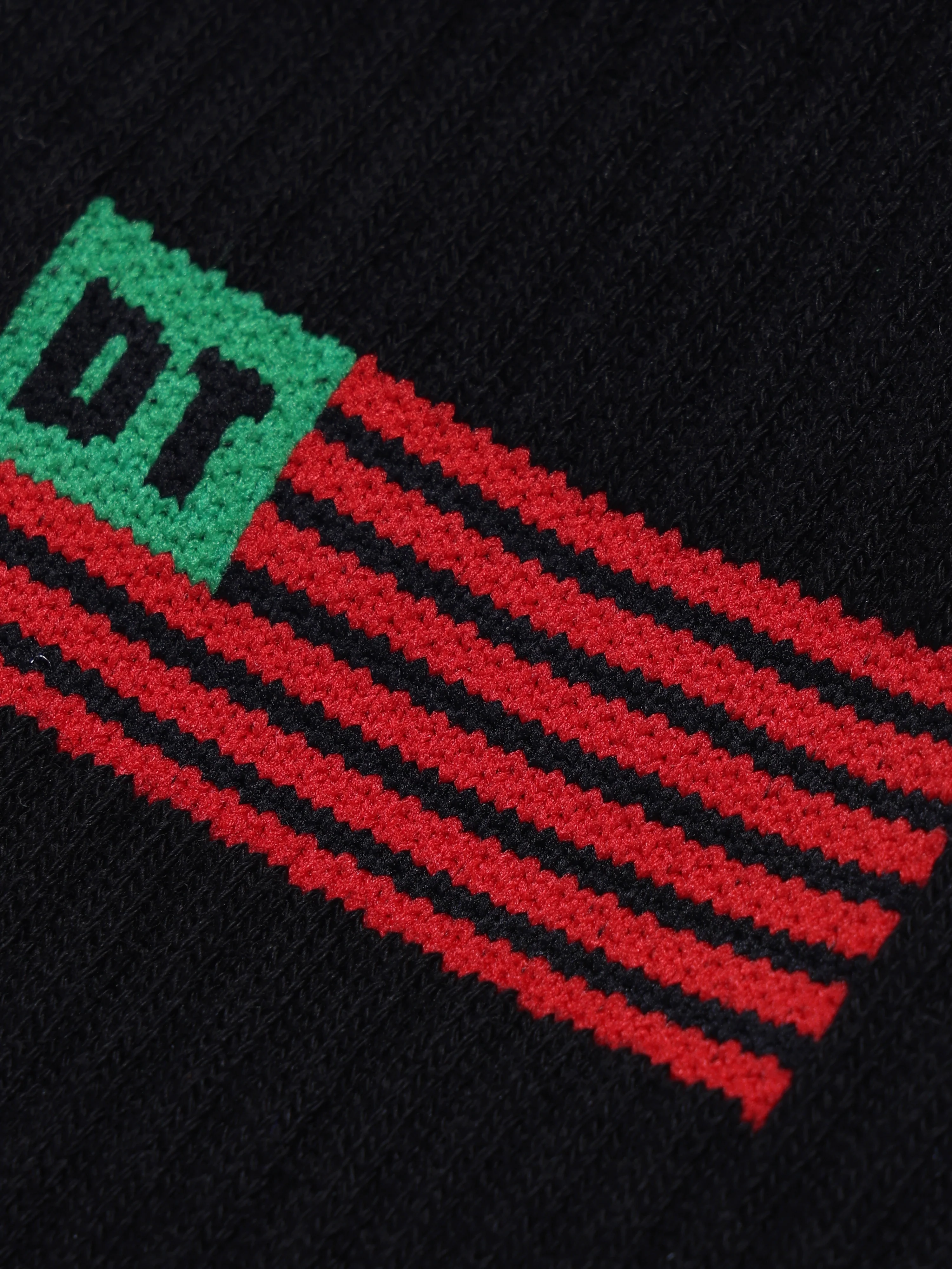 1619 Pan African American Flag 3-Pack Socks Black - Image 3