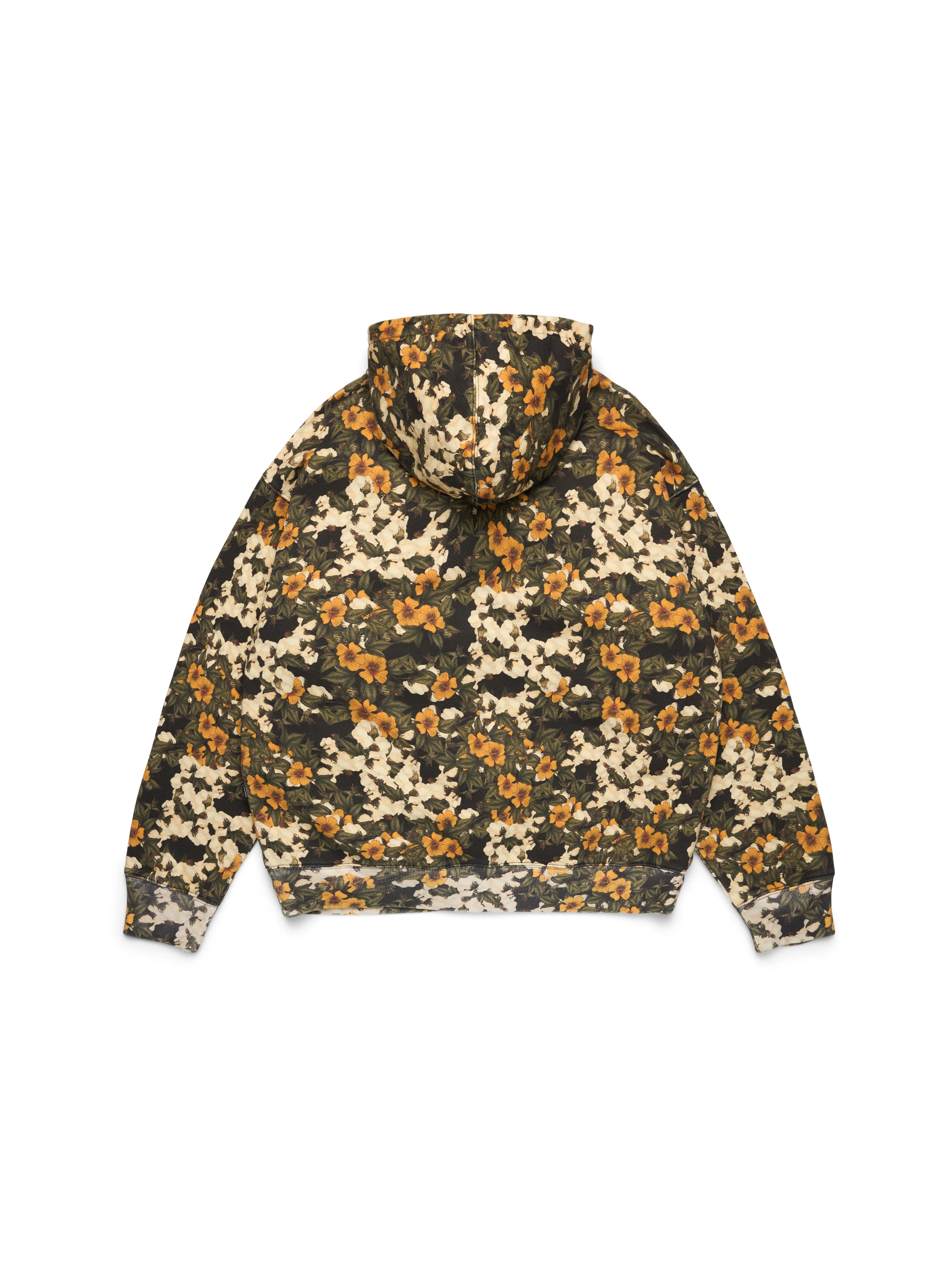 Libertas Floral Print Zip Hoodie - Image 2