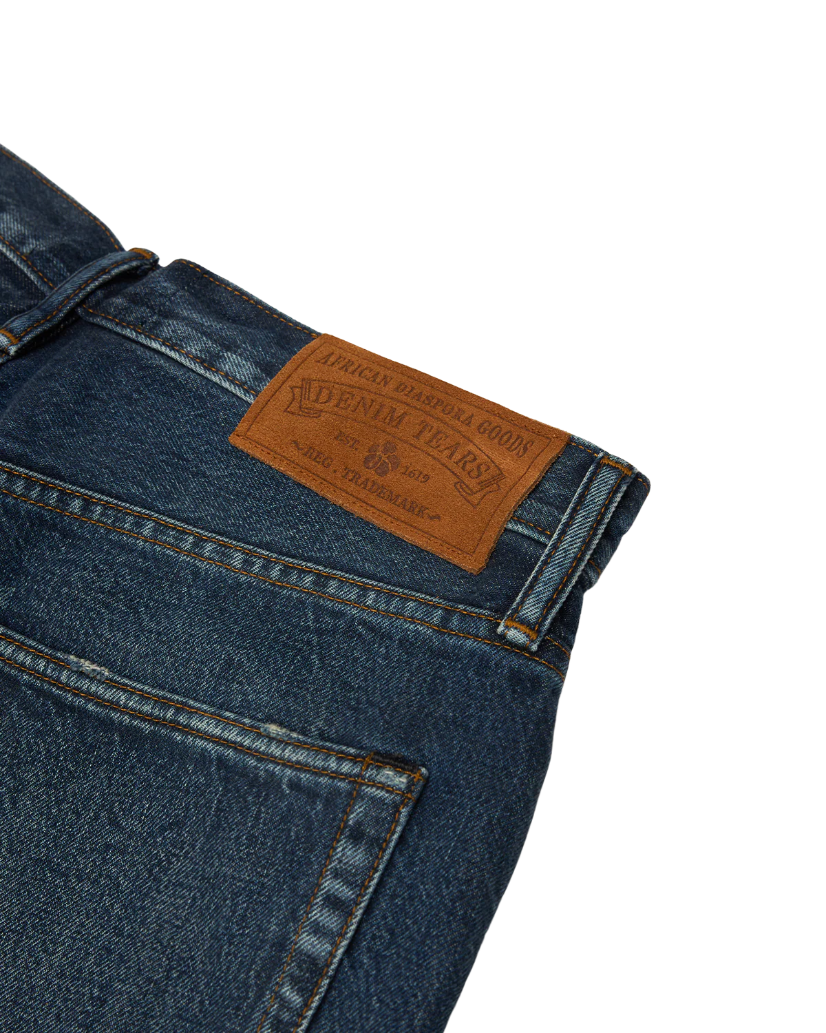 Baggy Denim Pant Dark Wash - Image 3
