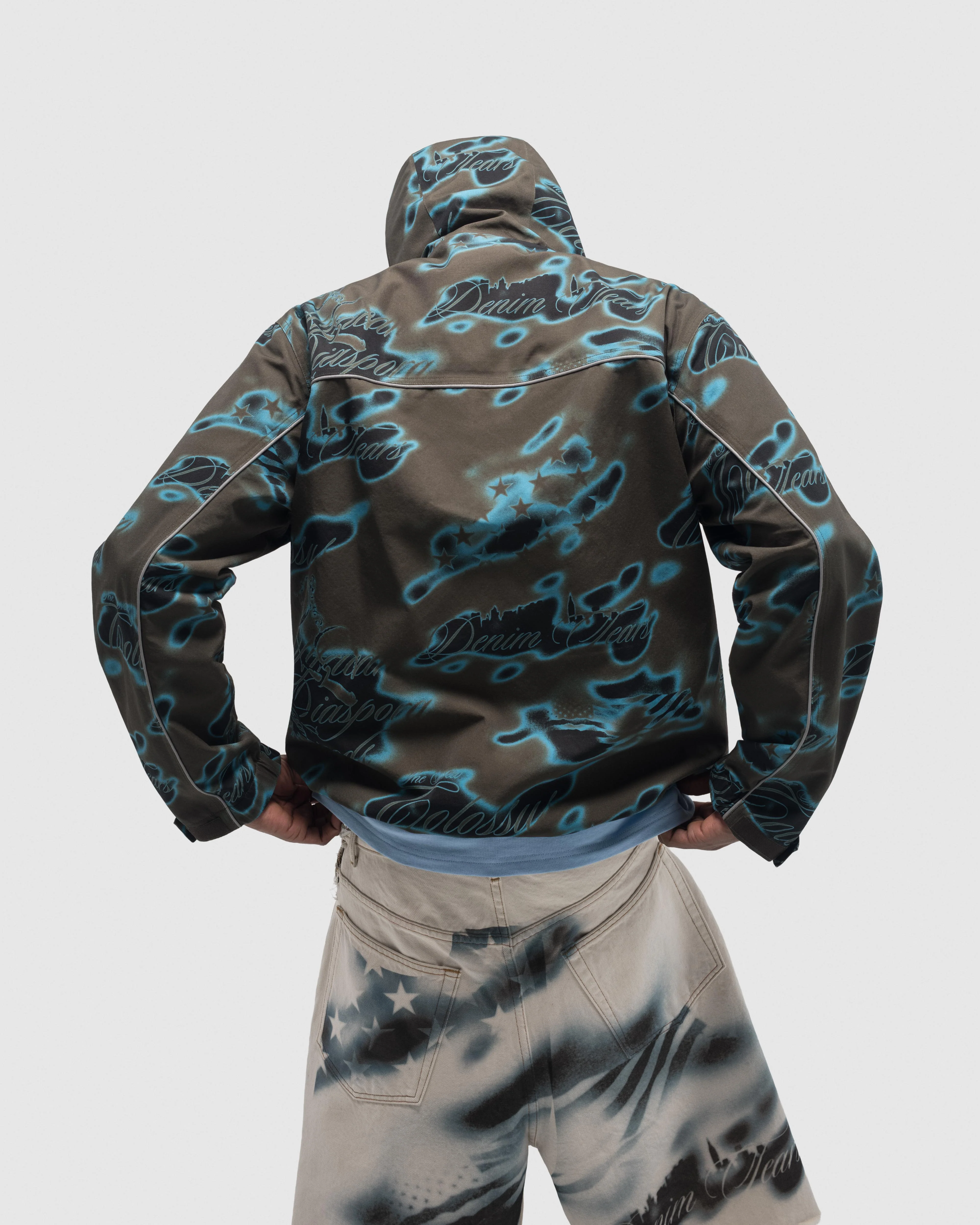 Cloud Camo Taped Seam Shell Jacket - Image 5