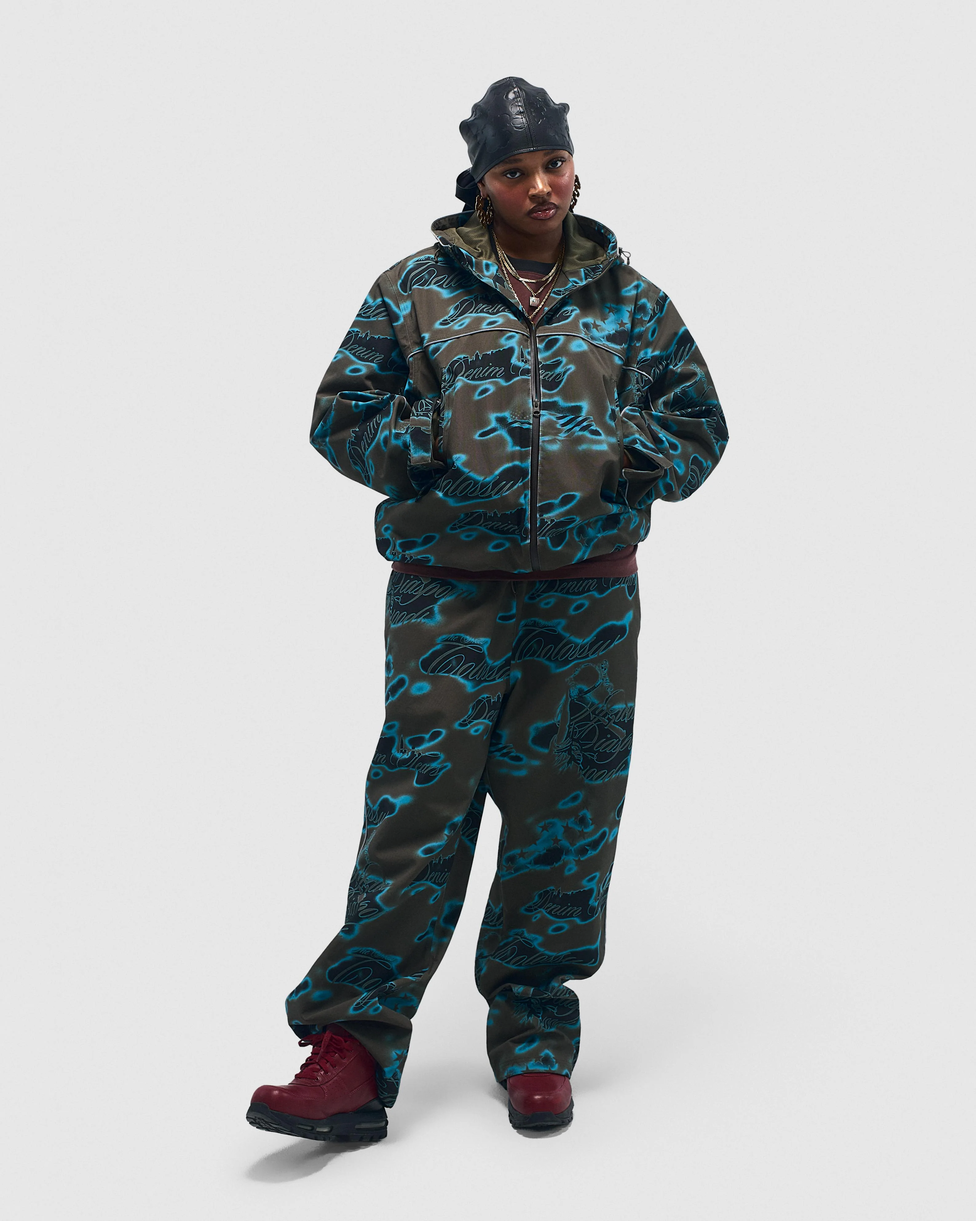 Cloud Camo Taped Seam Shell Pants - Image 4