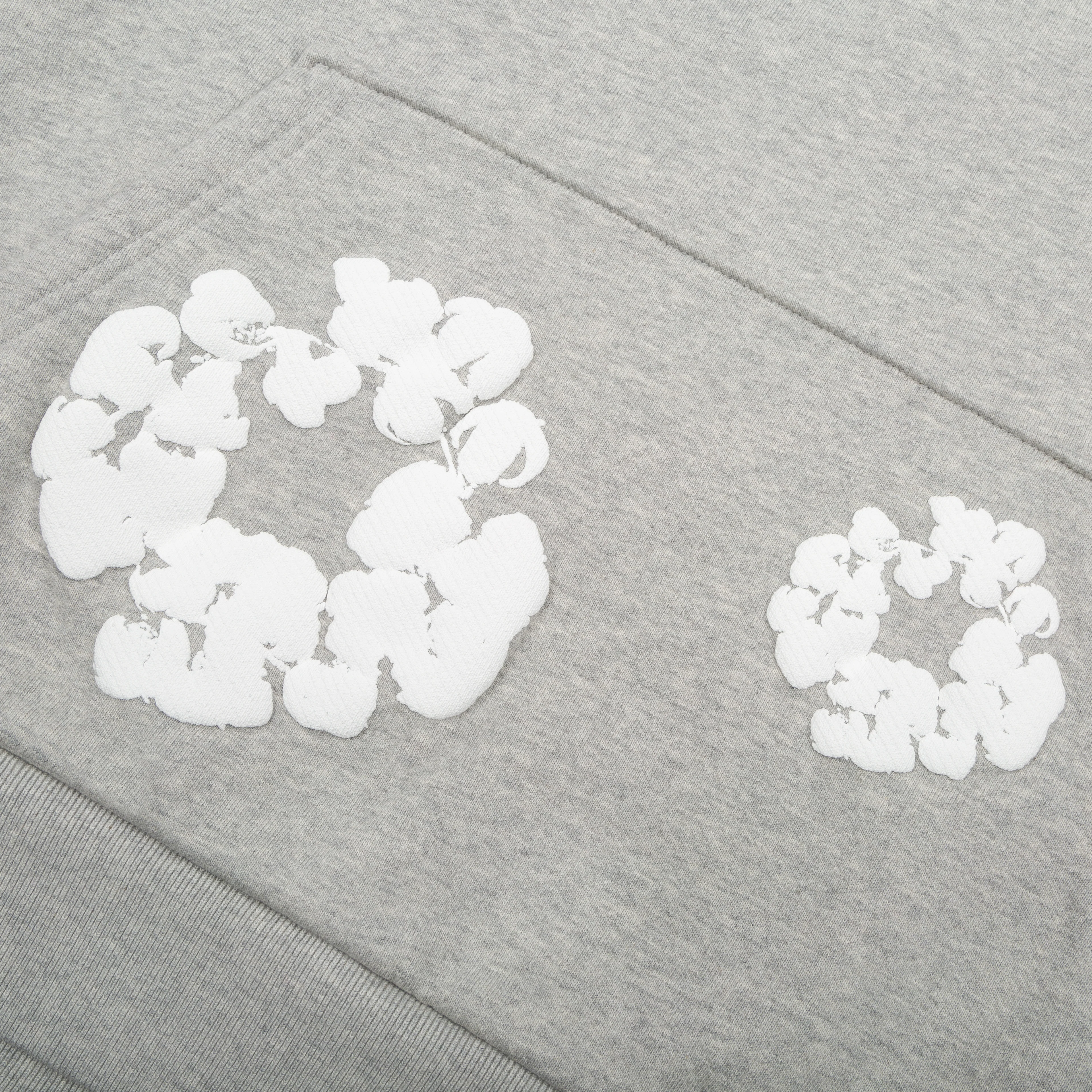 The Cotton Wreath Sweatshirt Grey - Image 3