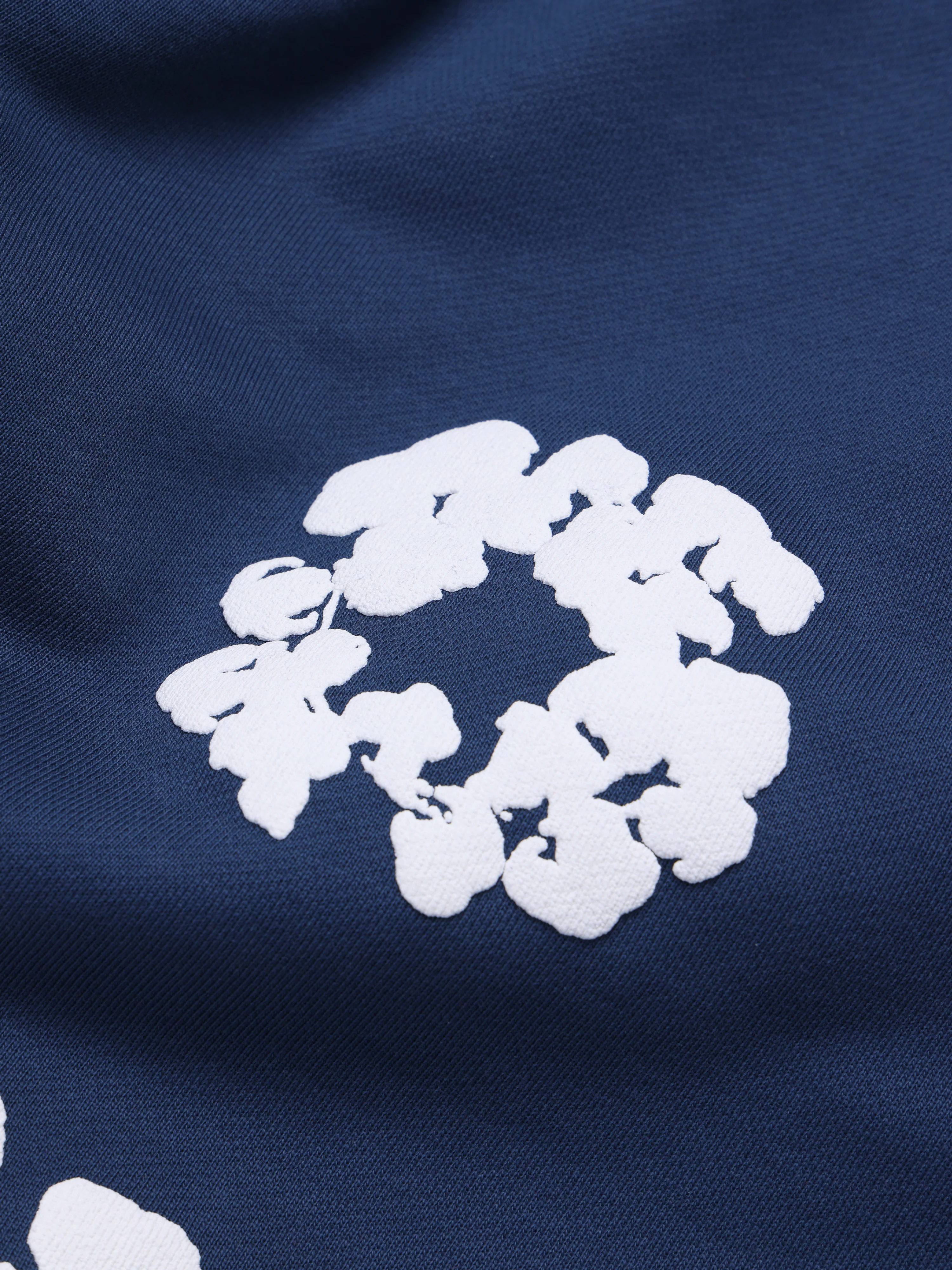 Cotton Wreath Sweatshorts Navy - Image 3