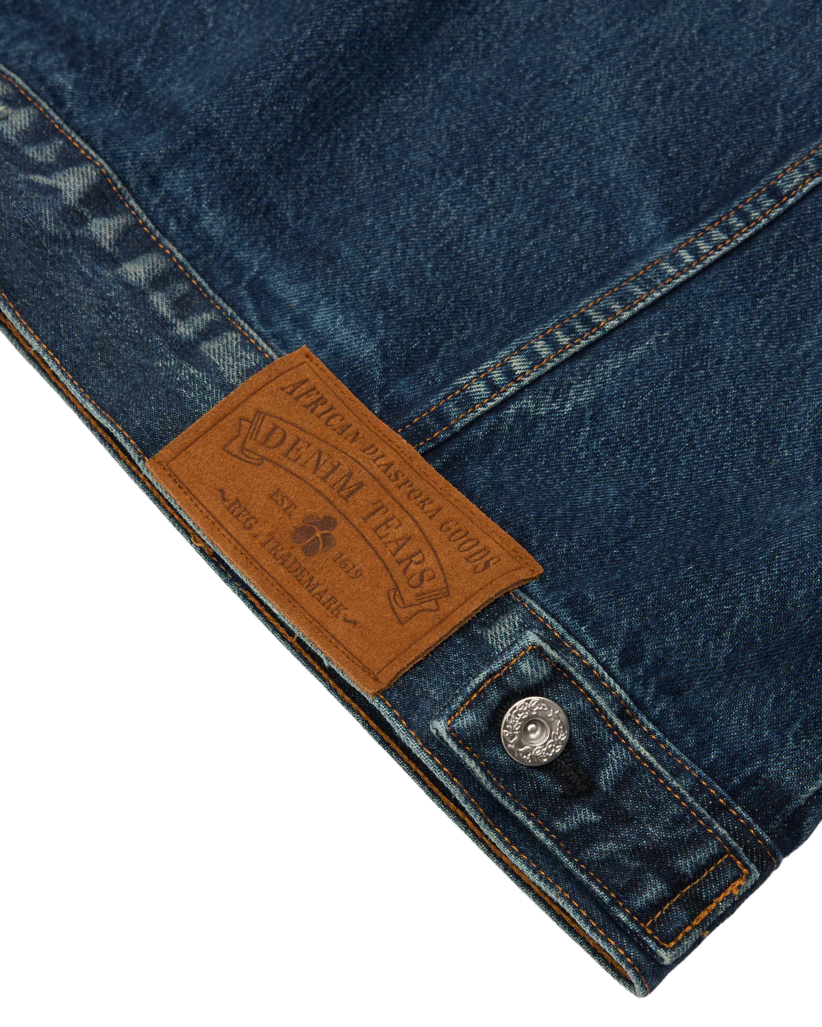 Denim Jacket Dark Wash - Image 3