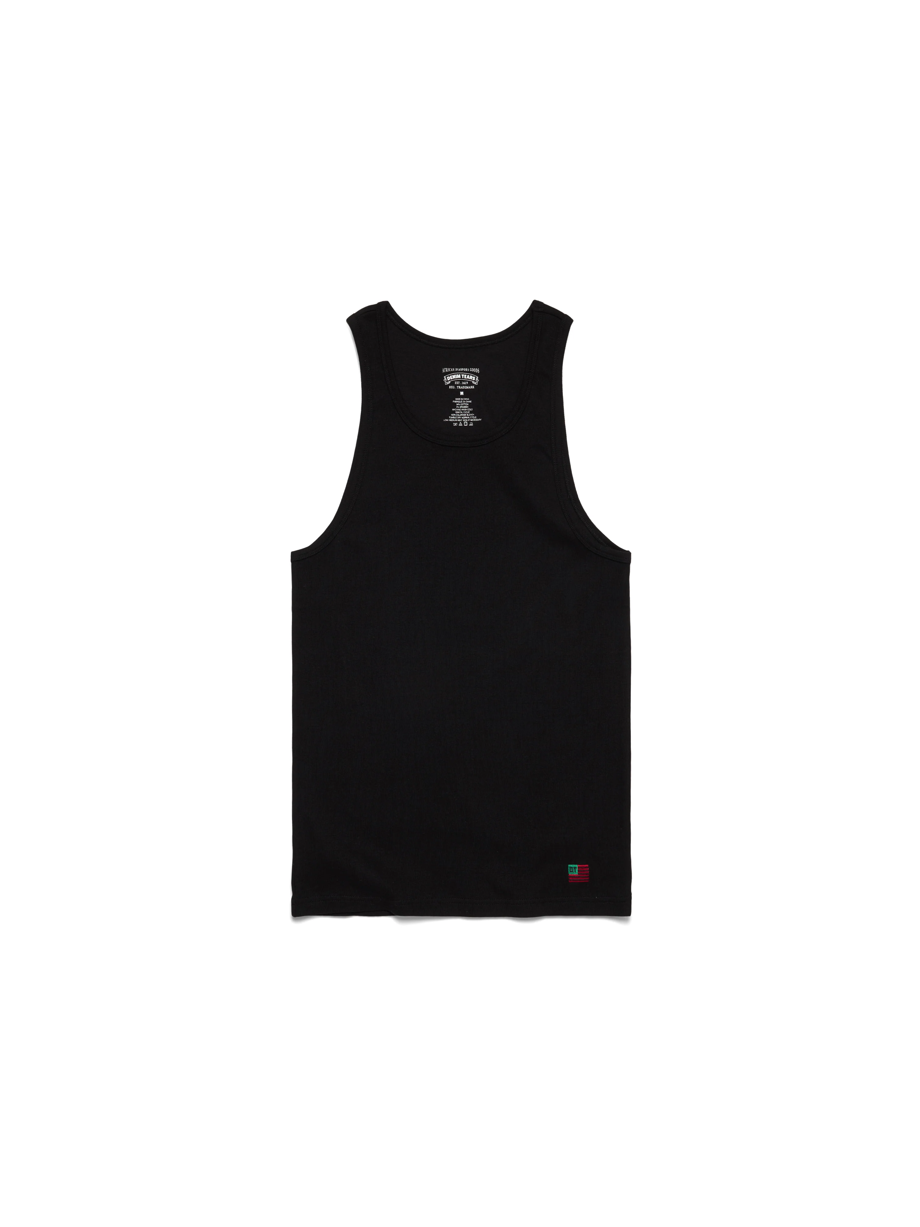 DT Flag 3-Pack Ribbed Tank Black - Image 2