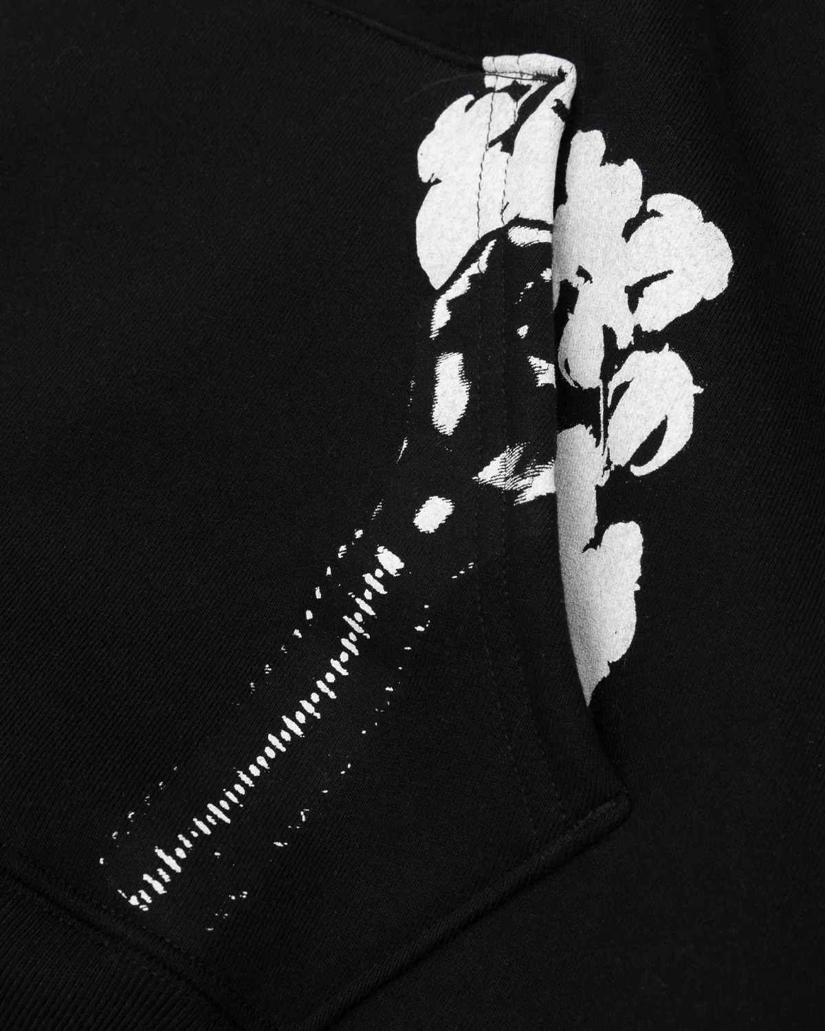 Hardies Tears Fist Wreath Hoodie - Image 3