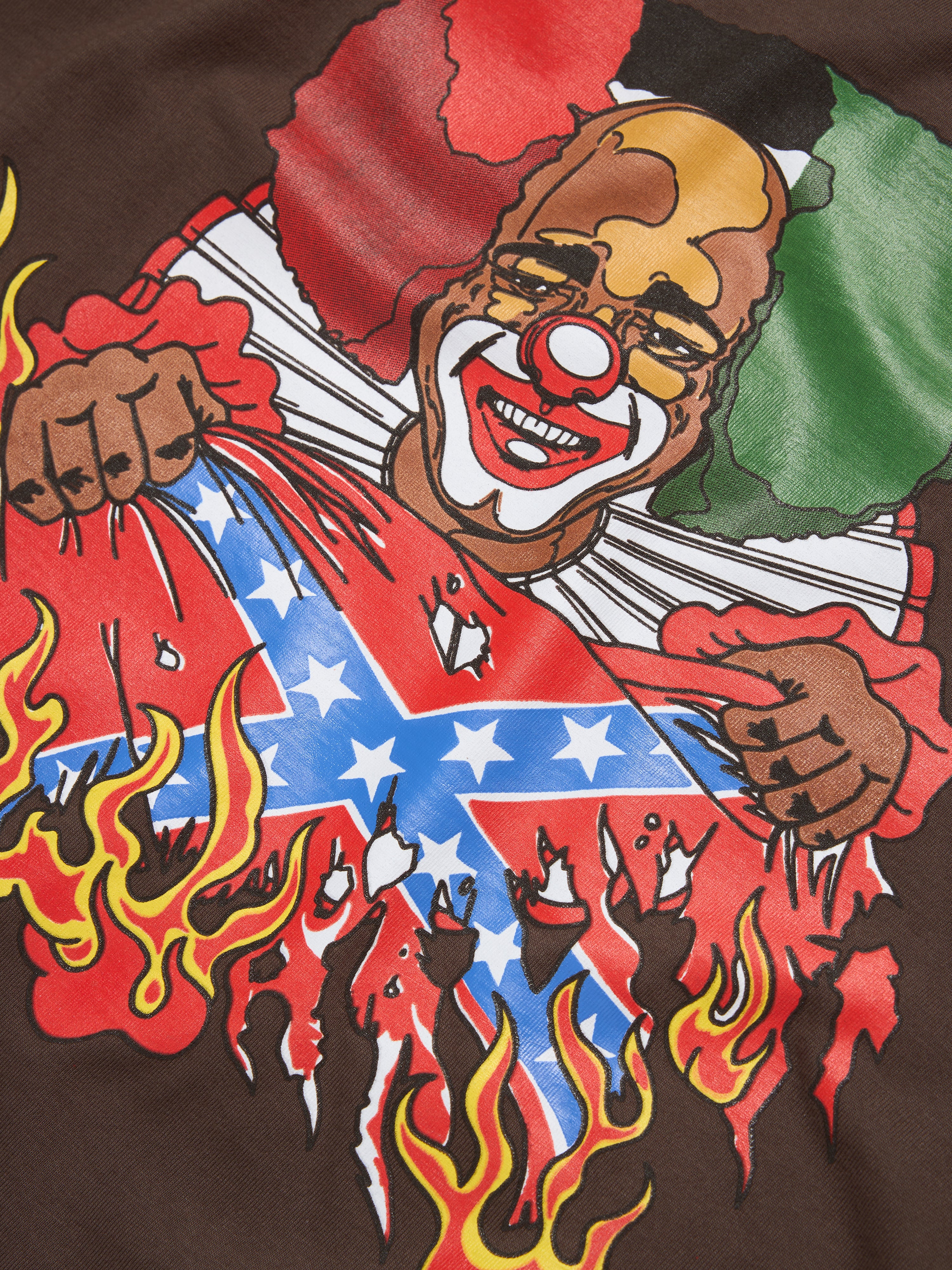 Clown Tee Brown - Image 2