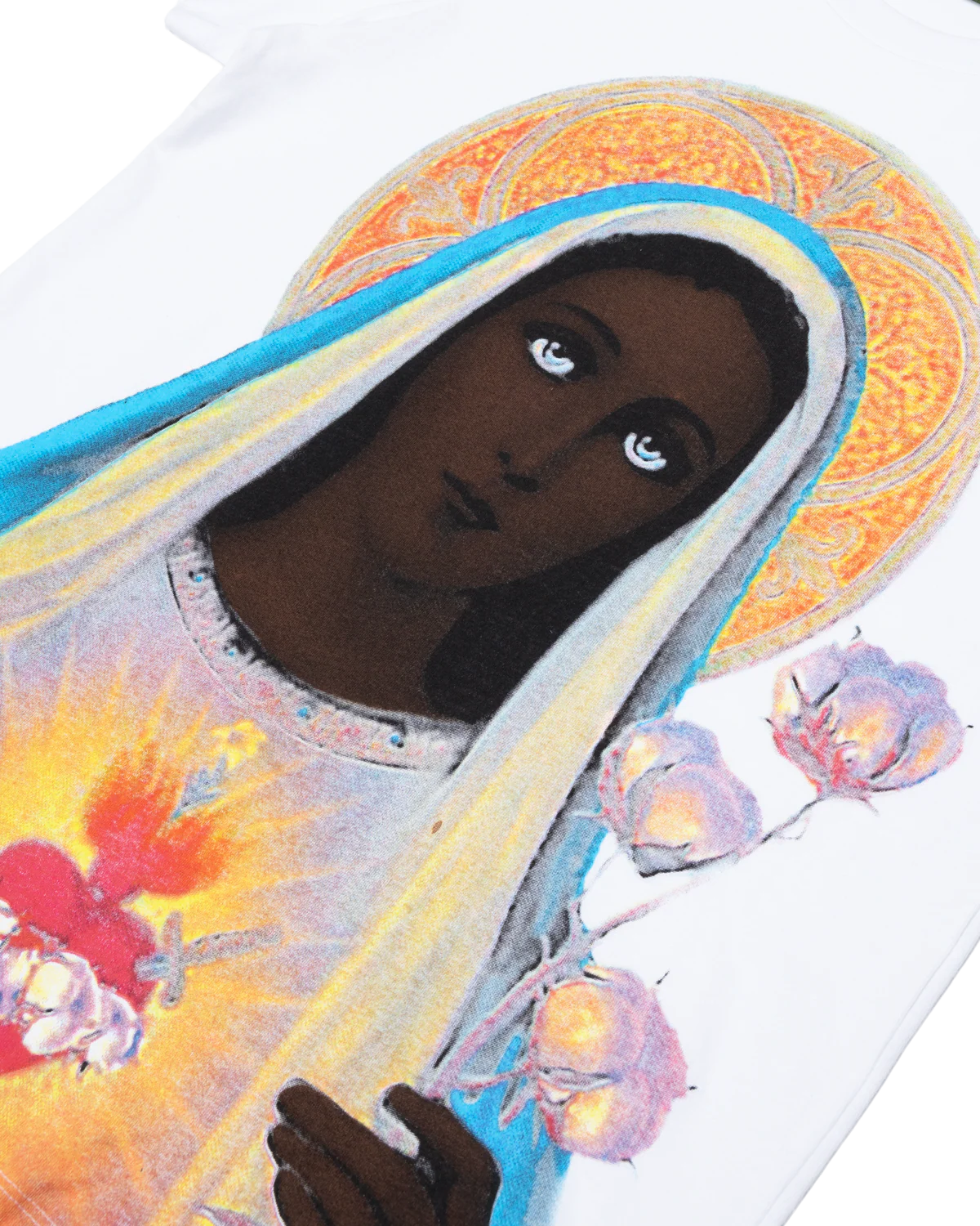 Black Madonna Tee White - Image 3
