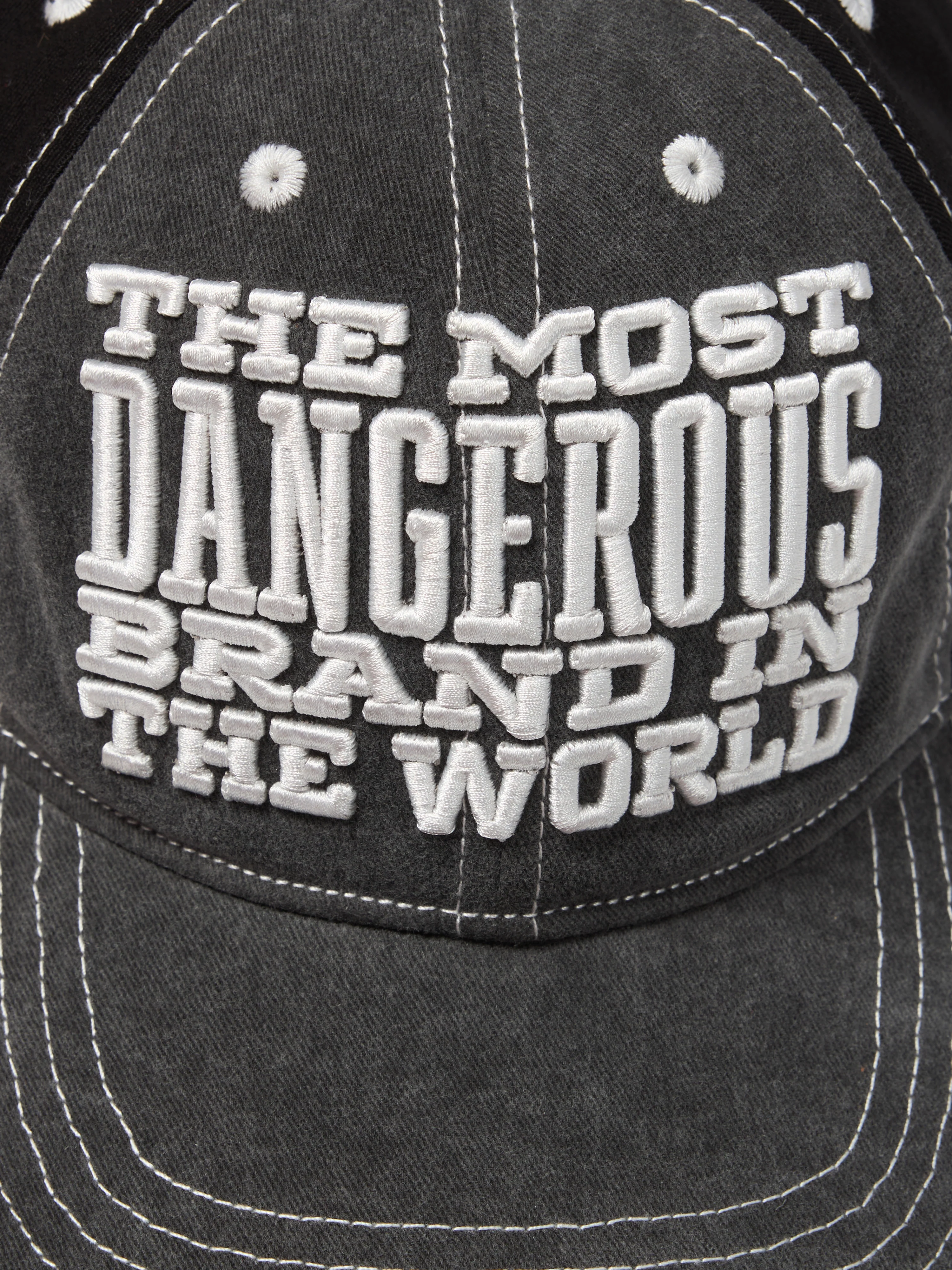 Most Dangerous Brand Cap Black - Image 3