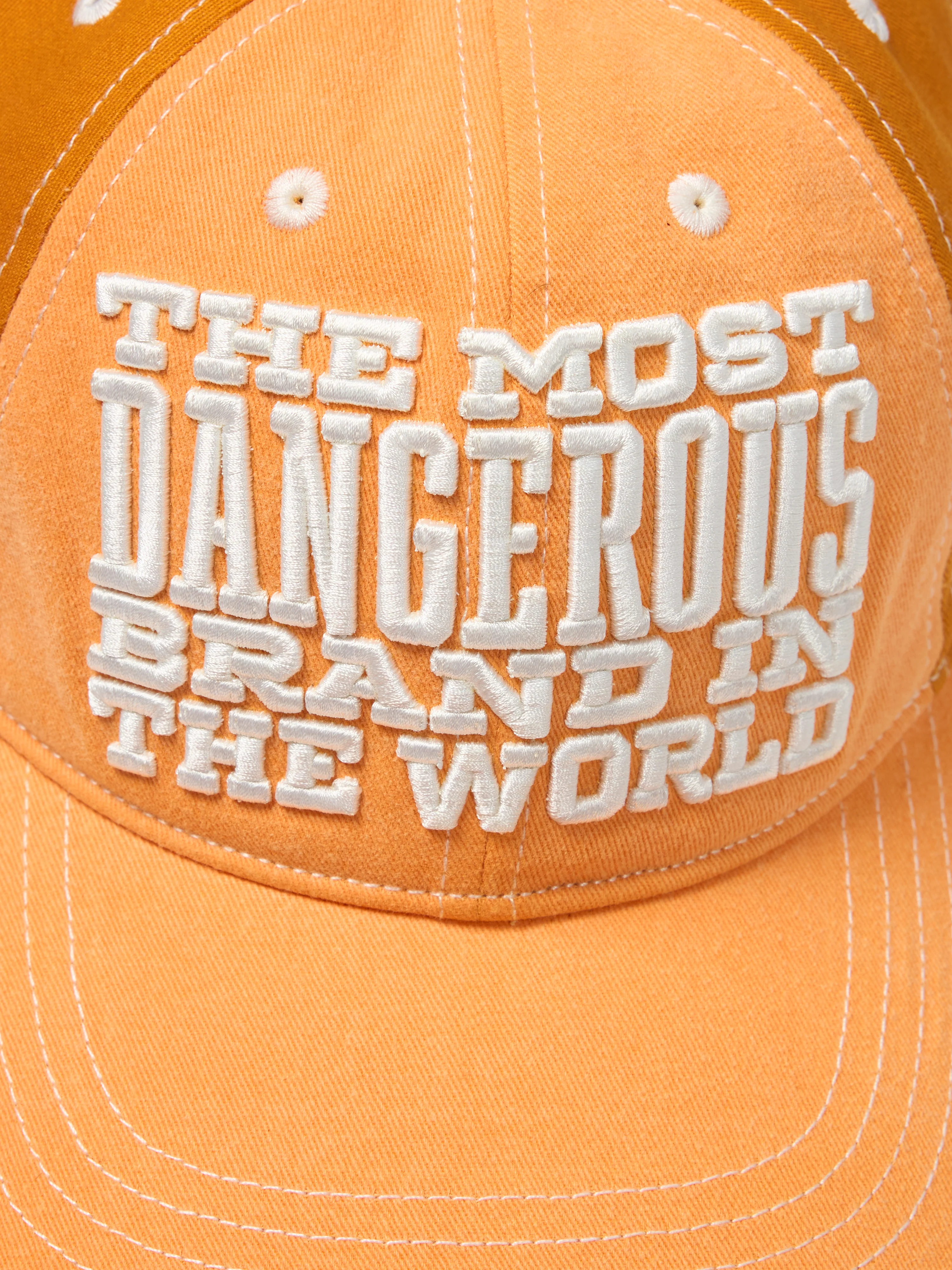 Most Dangerous Brand Cap Orange - Image 3