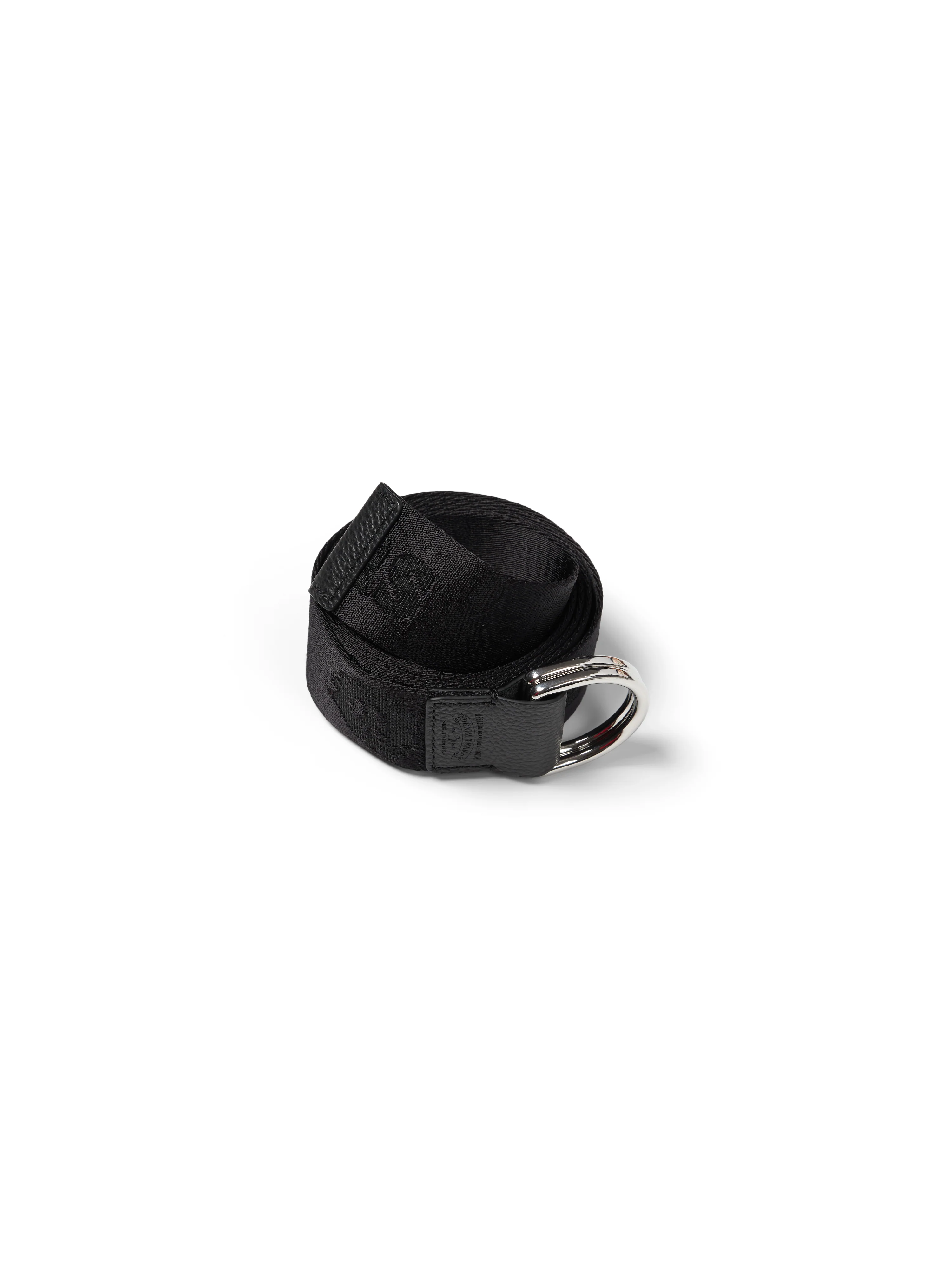 Peace Wreath Webbing D-Ring Belt