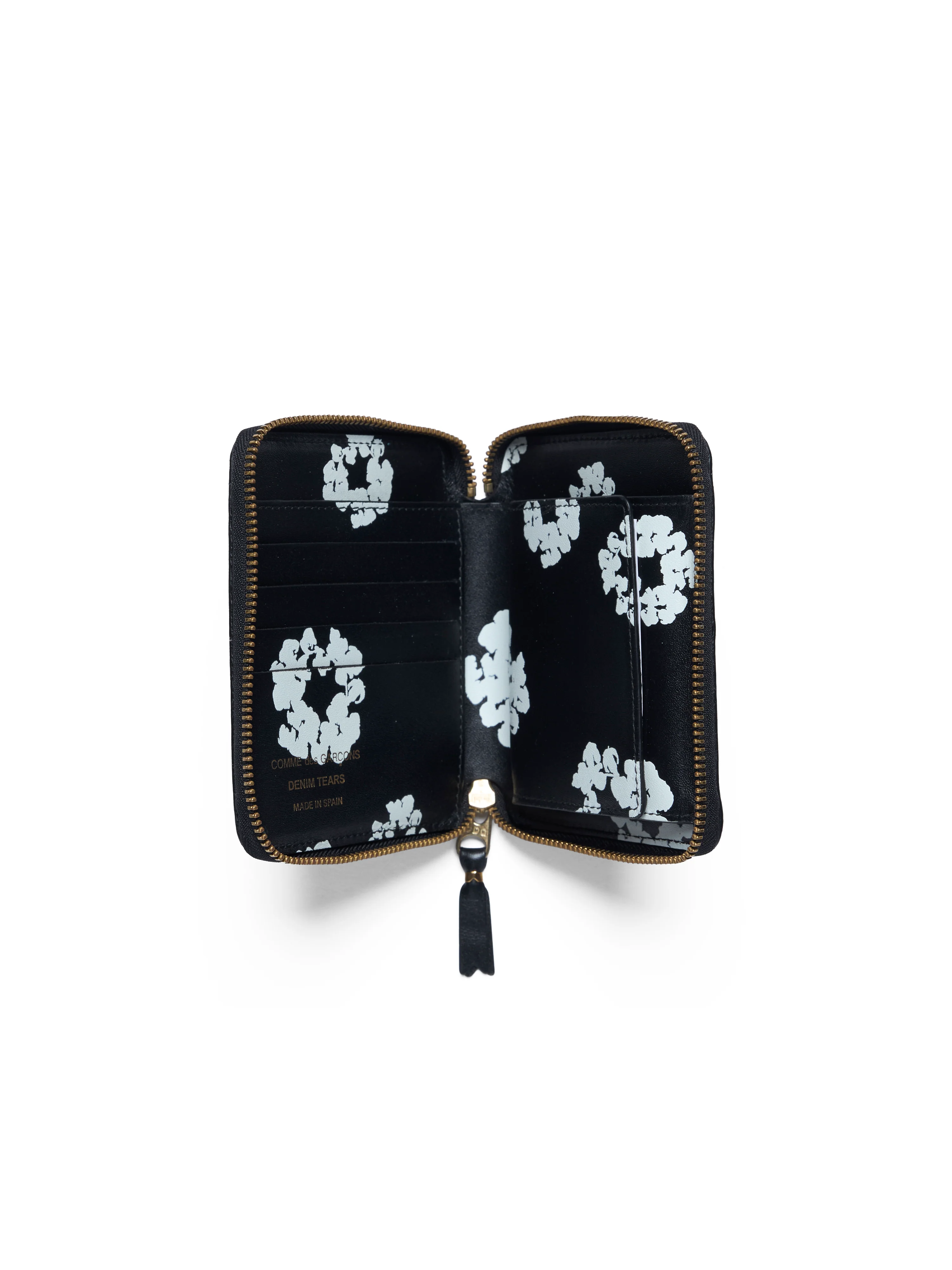 Cotton Wreath Full Zip Around Wallet - Image 3