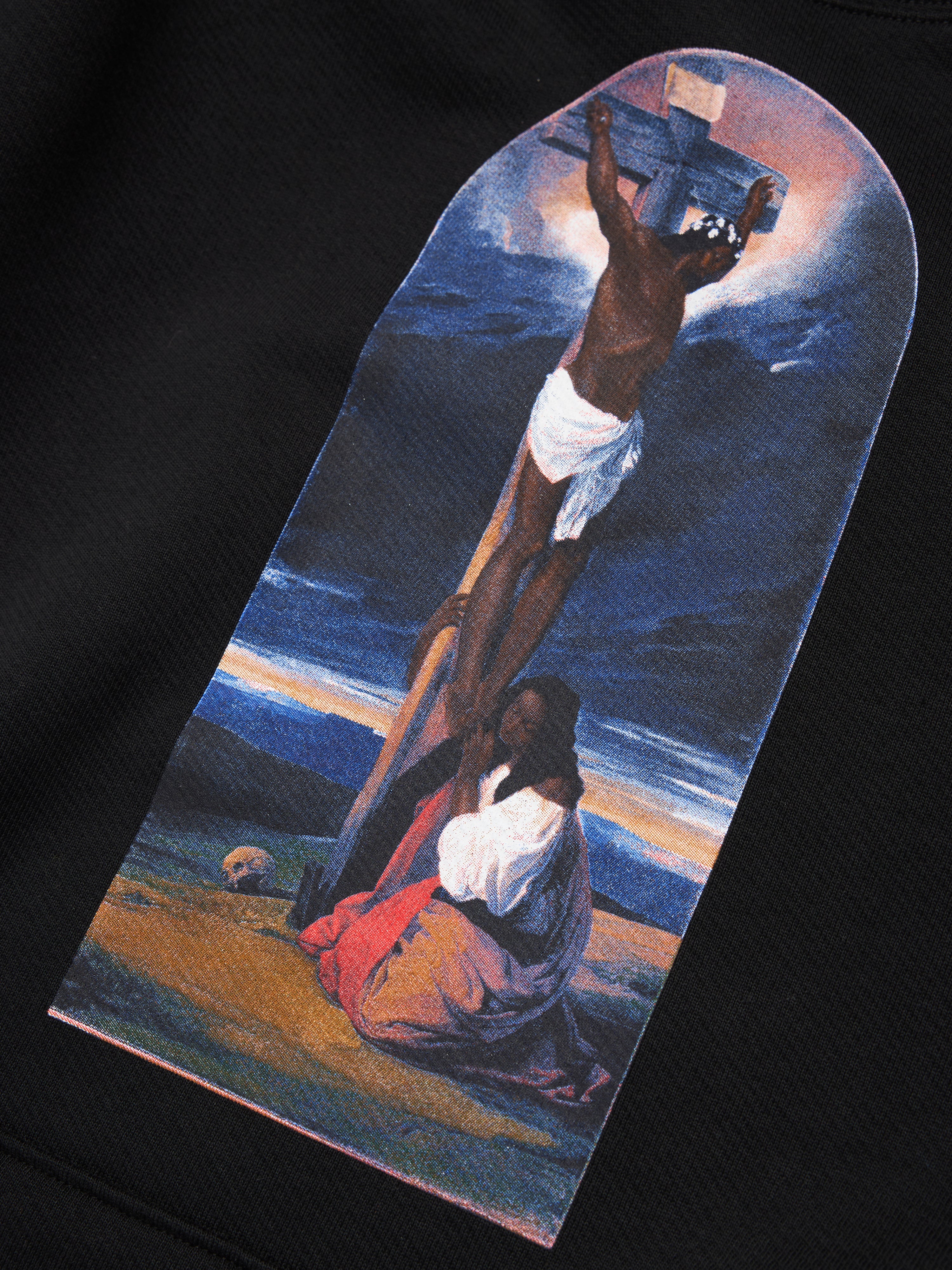 Seasonal Biblical Hoodie Black - Image 3