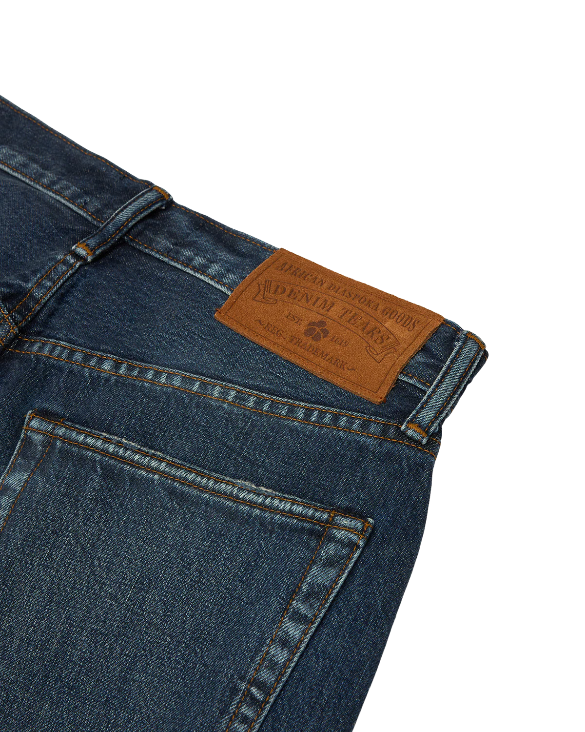 Straight Denim Pant Dark Wash - Image 3