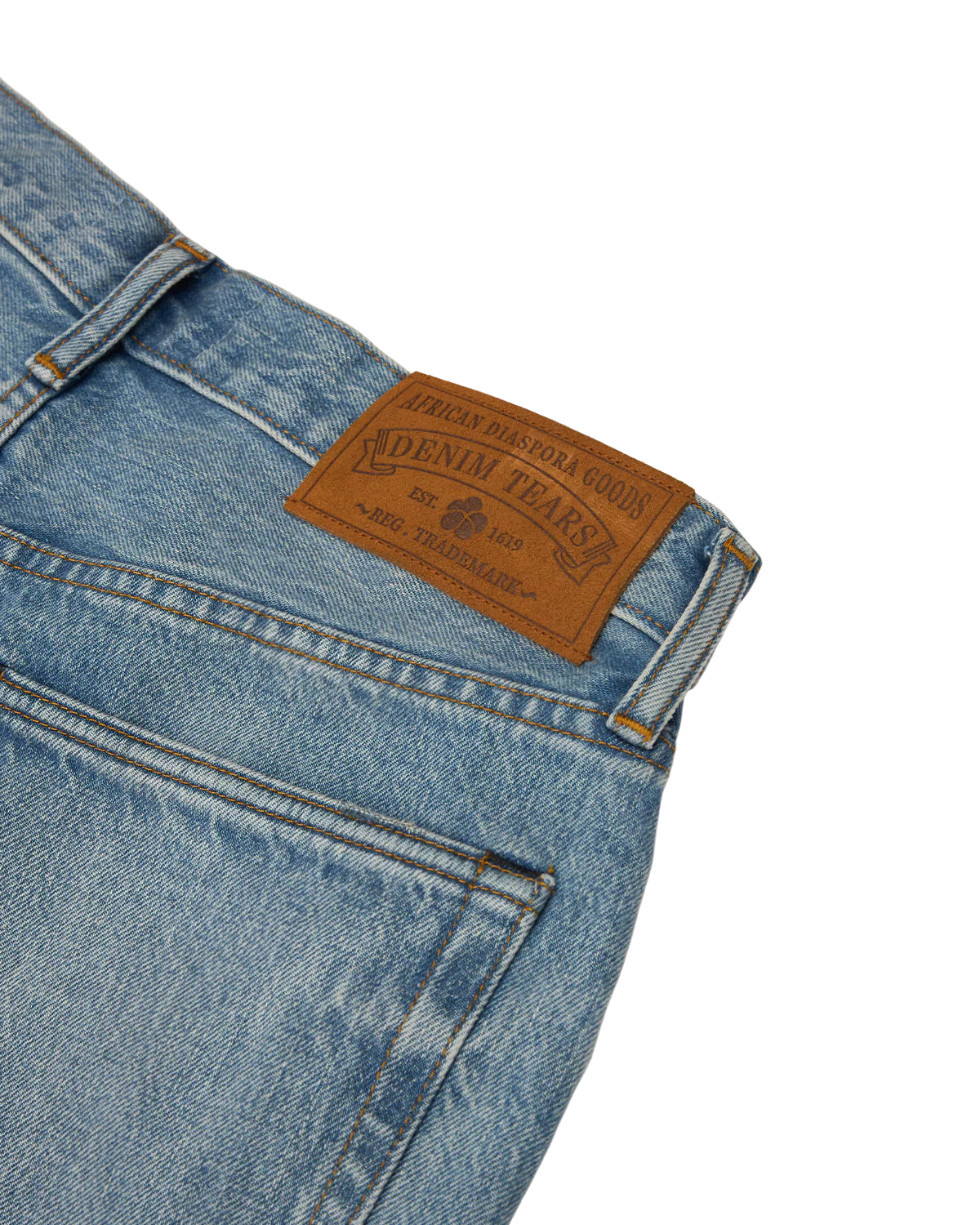 Straight Denim Pant Light Wash - Image 3