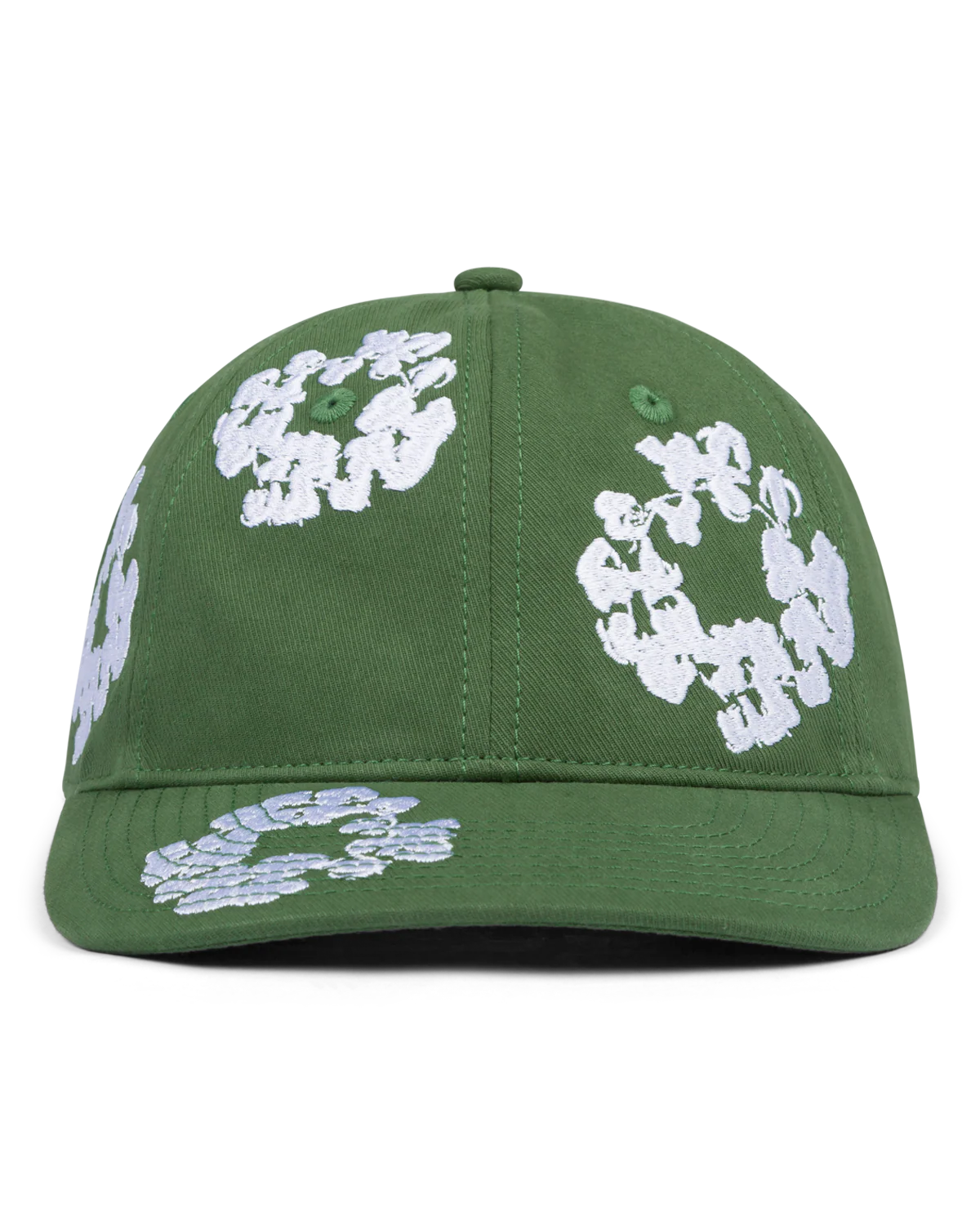 The Cotton Wreath Cap Green