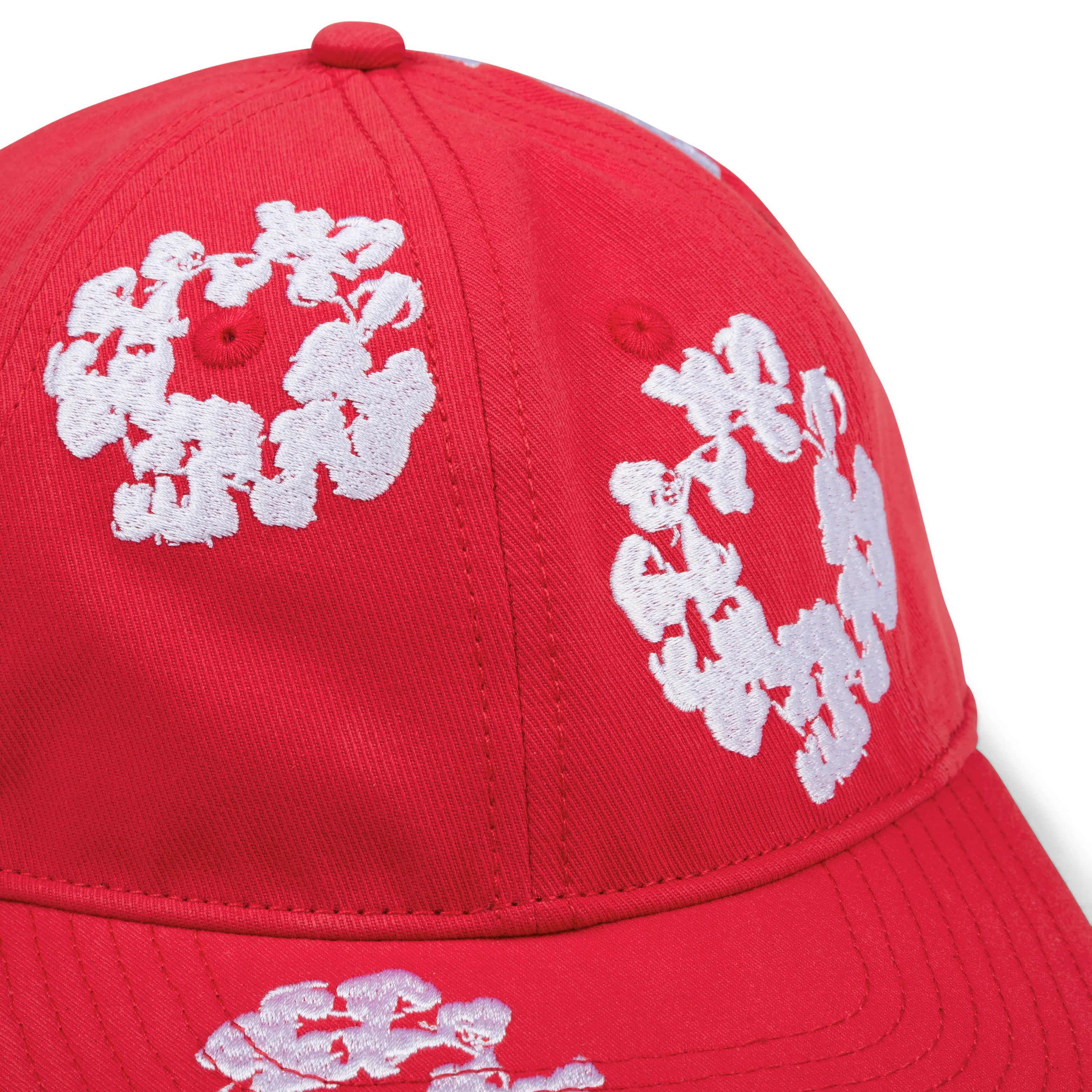 The Cotton Wreath Cap Red - Image 3