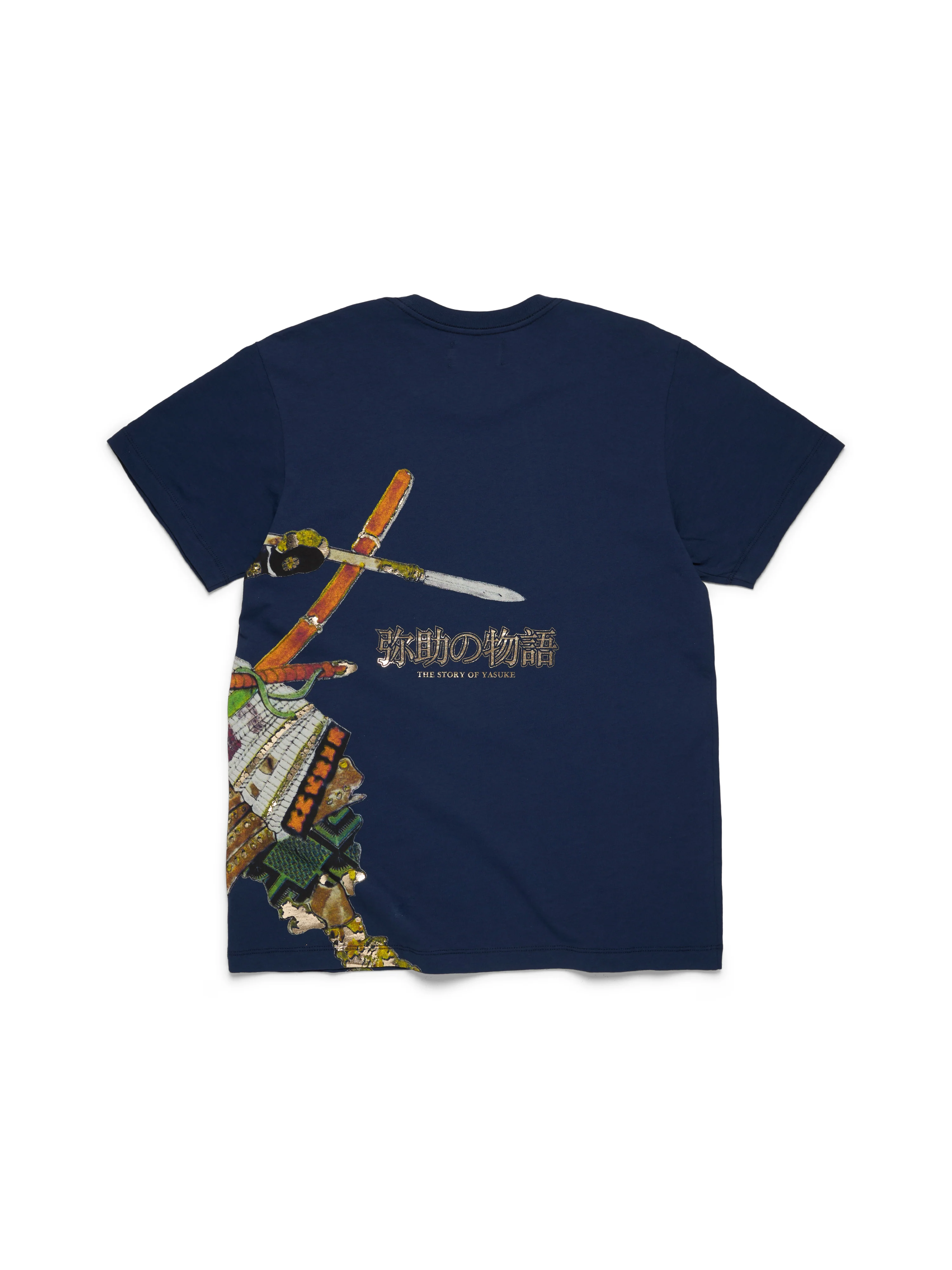 Yasuke Tee Navy - Image 2